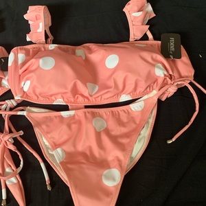 Polkadots swimsuit